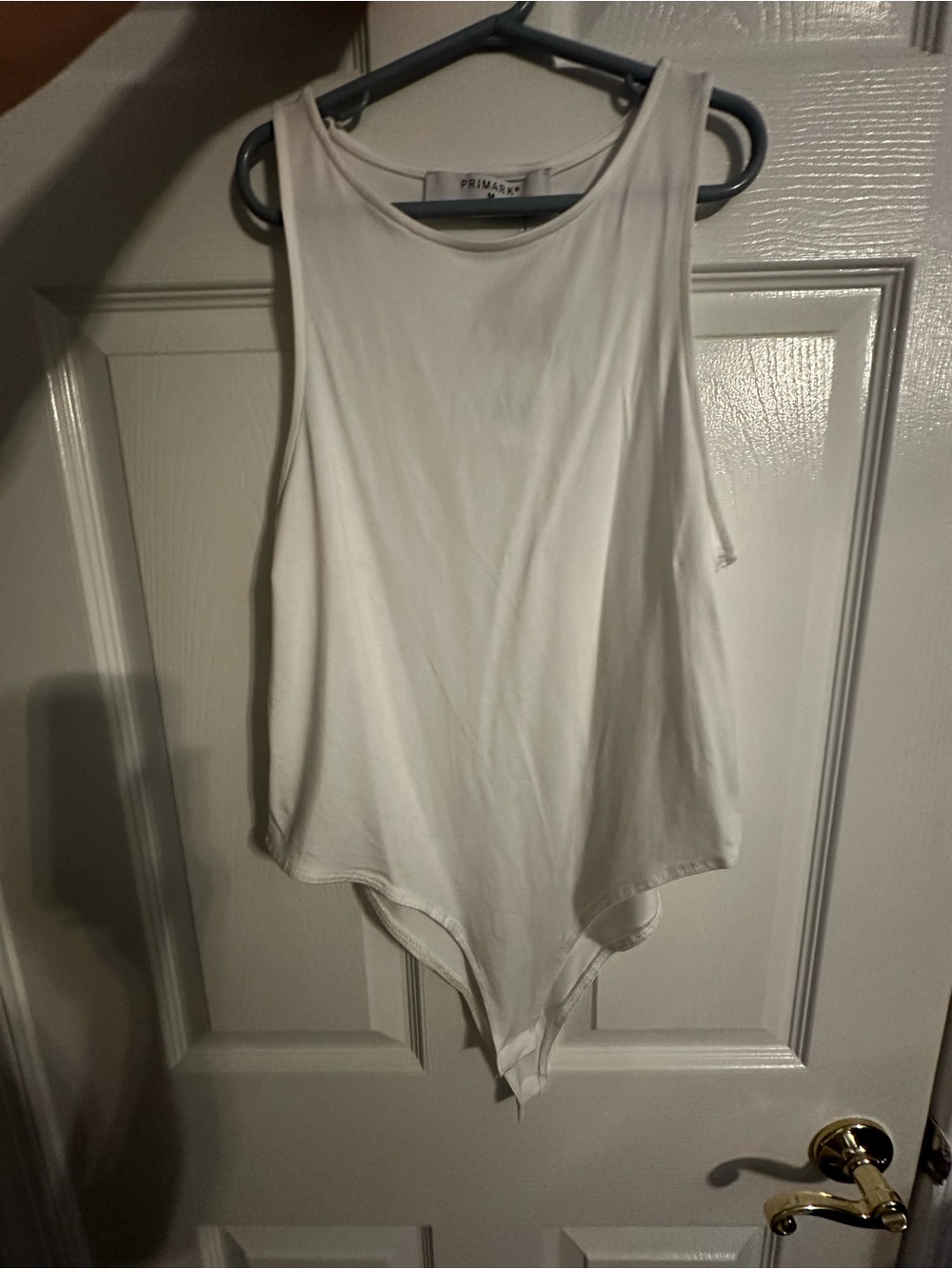 Primark White Sleeveless Bodysuit